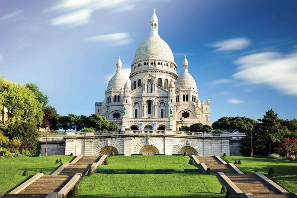 생드니 Chic Apart With Great View Of Paris 아파트 외부 사진